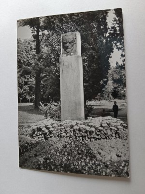 POSTCARD PRL NAŁĘCZÓW ZEROMSKI MONUMENT