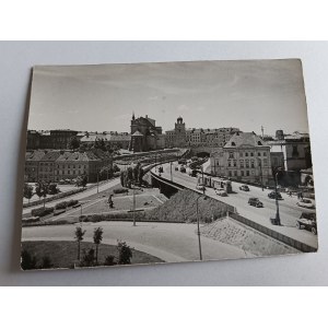 POCZTÓWKA PRL WARSZAWA TRASA W-Z