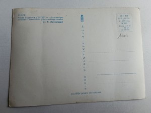 POSTCARD PRL PLOCK CLOCK TOWER