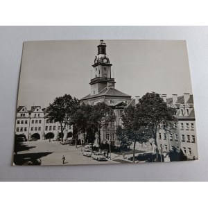 POCZTÓWKA PRL JELENIA GÓRA PLAC RATUSZOWY