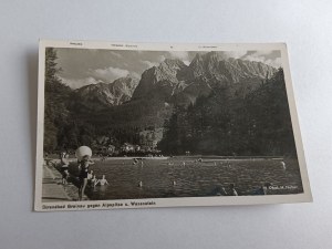 POSTCARD WAXENSTEIN BATHING ALPS