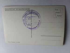 POSTCARD ZUGSPITZGRAT MOUNTAIN RAILROAD STATION STAMP