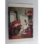 POSTCARD PAINTING MOZART