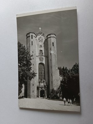 POSTCARD GDANSK OLIVA CATHEDRAL FACADE