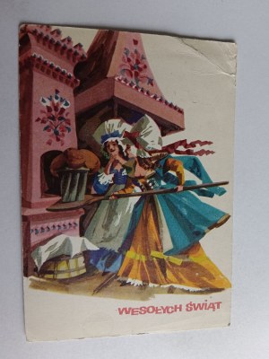 CHRISTMAS POSTCARD BAKERY PIEC, ORŁOWSKA