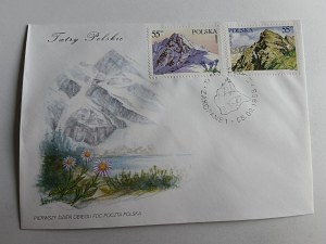 ENVELOPPE VERNIS TATRA, TIMBRE