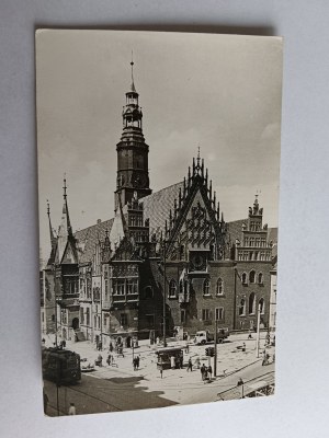POSTCARD WROCŁAW CITY HALL