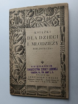 BOOKS FOR CHILDREN AND YOUNG PEOPLE BIBLJOTECZKI, LIST, KRAKÓW 1931, GEBETHNER I WOLFF