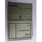 ORDER FORM B. HOZAKOWSKI TORUN