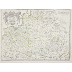 Estats De La Couronne De Pologne ou sont les Royaume de Pologne, Duches et Provinces De Prusse, Cuiave, Mazovie, Russie Noire &c Duches De Lithuanie, Volynie Podolie &c. De L'Ukraine &c