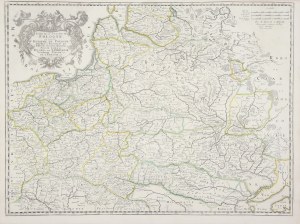 Estats De La Couronne De Pologne ou sont les Royaume de Pologne, Duches et Provinces De Prusse, Cuiave, Mazovie, Russie Noire &c Duches De Lithuanie, Volynie Podolie &c. De L'Ukraine &c