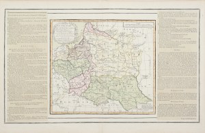 États de Pologne et de Lituanie divisés par Palatinats et Provinces Ecclesiastiques Louis Brion de la Tour / Louis Charles Desnos
