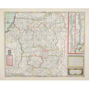 Magni Ducatus Lithuaniae in suos Palatinatus et Districtus Divisus