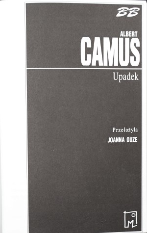 Camus Albert, The Fall [1996].