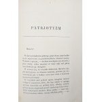 Chojecki Edmund, Patrjotyzm i objawy jego u niektórych narodów. Rzecz wygłoszona na posiedzenie Towarzystwa Naukowej Pomocy w Paryżu dnia 27 stycznia 1870 roku [1870]