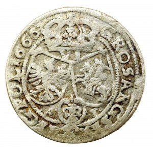 Jan II Kazimierz, Szóstak 1666 AT, Bydgoszcz (204)