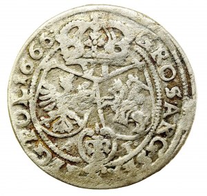 Jan II Kazimierz, Szóstak 1666 AT, Bydgoszcz (204)