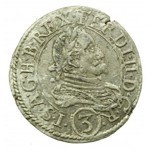 Austria, Ferdynand II, 3 krajcary 1637, Graz (217)