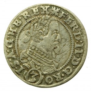 Śląsk, Panowanie habsburskie, Ferdynand II, 3 Krajcary 1630 HP, Wrocław (220)