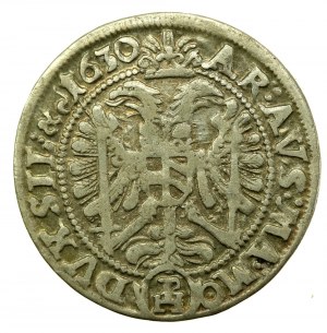 Śląsk, Panowanie habsburskie, Ferdynand II, 3 Krajcary 1630 HP, Wrocław (220)