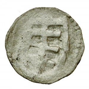 Jadwiga and Władysław Jagiełło, Denar, Wschowa. Rare (228)