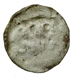 Jadwiga i Władysław Jagiełło, Denar, Wschowa. Rzadkie (228)