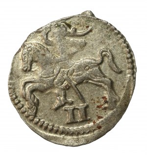 Sigismund II Augustus, Dwudenar 1570, Vilnius. Platina. Rare (301)