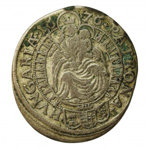 Austria, Leopold I, 6 krajcarów 1676, Bratysława (305)