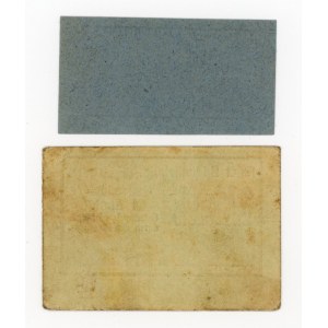 Bisztynek/Bischofstein ; Magistrat ; 8.8.1914 ; 50 fenigs et 1 marque (314)