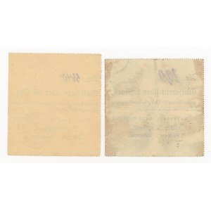 Kętrzyn/Rastenburg; Stadt; 24.8.1914; 50 fenigów i 1 marka (316)