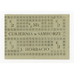 Sambor; Cukiernia J. Horbacio; 1/2 marki (323)