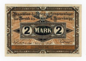 Krosno Odrzańskie/Crossen a Oder; KGL-prisoner of war camp; 1.10.1917; 2 marks (327)