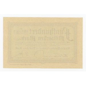 Oława/Ohlau; Deutsche Holzbau-Werke; 15.11.1923; 500 miliárd mariek (333)