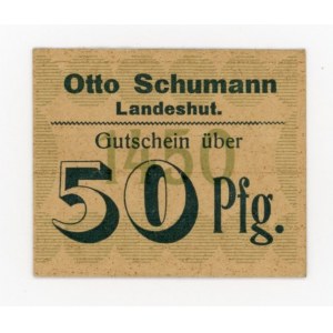 Kamienna Góra/Landeshut, Otto Schumann, 50 fenig n.d. (336)