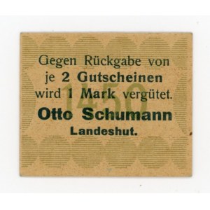 Kamienna Góra/Landeshut, Otto Schumann, 50 fenig n.d. (336)