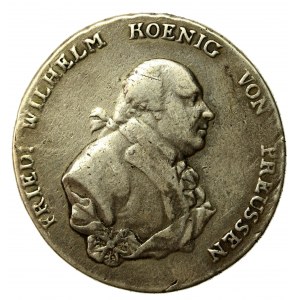 Prusy, Fryderyk Wilhelm II, talar 1791 A, Berlin (504)