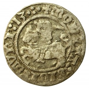 Sigismund I the Old, Half-penny 1513, Vilnius. Obverse, reverse-4 dots. Rare (535)