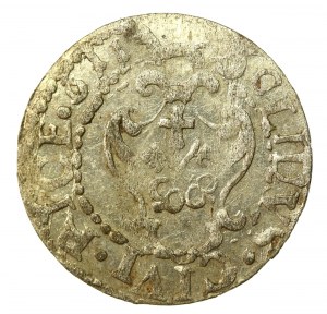 Sigismund III Vasa, Shelly 1611, Riga. variety with abbreviated date (536)