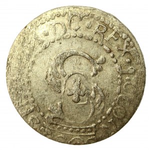 Zygmunt III Waza, Szeląg 1611, Ryga. Odmiana ze skróconą datą (537)