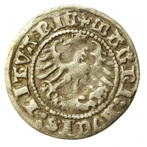 Zygmunt I Stary, Półgrosz 1512, Wilno. Cztery kropki (540)