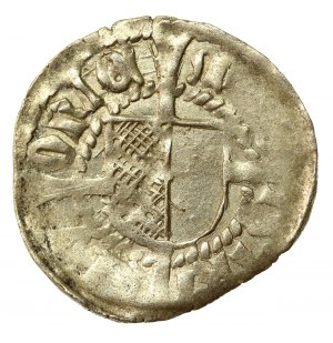 Inflants - Archbishopric of Riga, Michael Hildebrand 1484-1509 and Walter von Plettenberg 1494-1535, shilling without date, Riga (550)