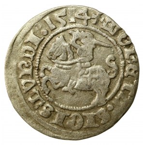Zygmunt I Stary, Półgrosz 1514, Wilno. DUSI. Rzadki (551)