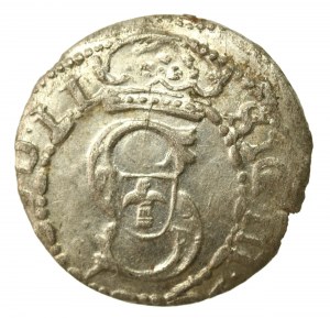 Zygmunt III Waza, Szeląg 1609 Ryga, skrócona data (556)