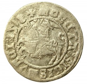Sigismund I the Old, Half-penny 1518, Vilnius. Inverted letter D (557)