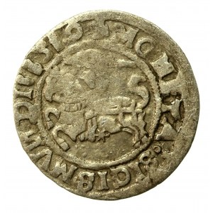 Zygmunt I Stary, Półgrosz 1519, Wilno. Przebitka cyfry1 w dacie (563)