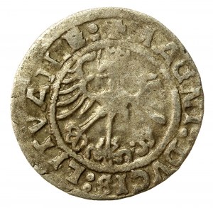 Sigismund I the Old, Half-penny 1519, Vilnius. Reprint of numeral1 in the date (563)