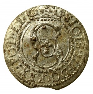Zygmunt III Waza, Szeląg 1607, Ryga (569)