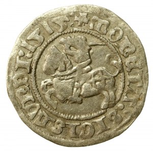 Sigismund I the Old, Half-penny 1515, Vilnius. Rev 4 steps. Rare (571)