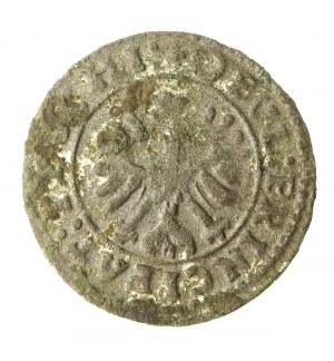 Silesia, Duchy of Cieszyn, Elizabeth Lucretia, obol 1653, Cieszyn (578)