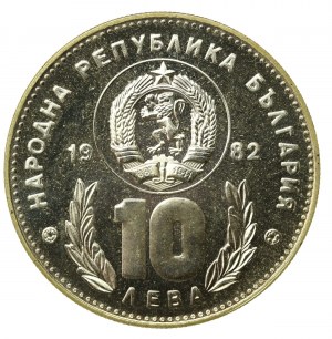 Bulgaria, 10 Leva 1982 Proof (585)
